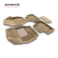 Текстильные 3D коврики Euromat3D Lux в салон для Volvo XC 70 (2007-) № EM3D-005507T Бежевые Текстильные 3D коврики Euromat3D Lux в салон для Volvo XC 70 (2007-) № EM3D-005507T Бежевые