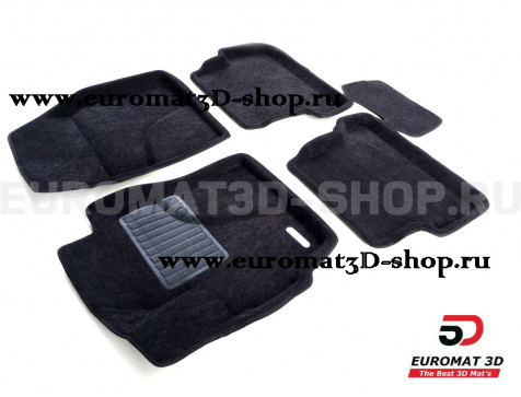 Текстильные 3D коврики Euromat3D Business в салон для Mazda 3 (2003-2009) № EMC3D-003402 Текстильные 3D коврики Euromat3D Business в салон для Mazda 3 (2003-2009) № EMC3D-003402