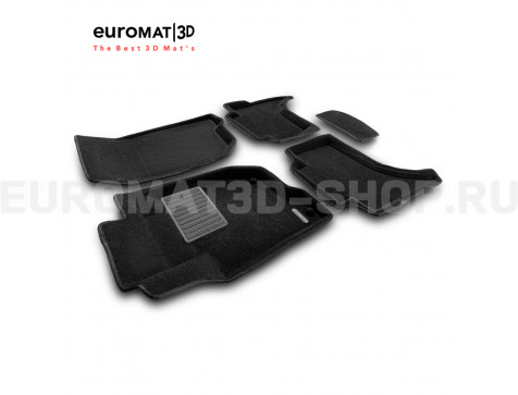 Текстильные 3D коврики Euromat3D Business в салон для Mitsubishi L200 (2007-2014) № EMC3D-003612 Текстильные 3D коврики Euromat3D Business в салон для Mitsubishi L200 (2007-2014) № EMC3D-003612