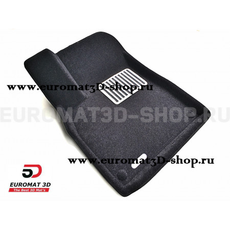 Текстильные 3D коврики Euromat3D Lux в салон для Volkswagen Passat B4 (1988-1996) № EM3D-005430