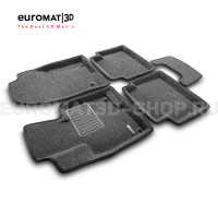 Текстильные 3D коврики Euromat3D Business в салон для Mazda CX-5 (2017-) № EMC3D-003414G Серые Текстильные 3D коврики Euromat3D Business в салон для Mazda CX-5 (2017-) № EMC3D-003414G Серые