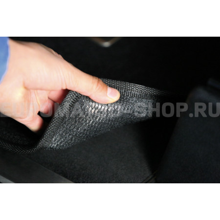 Текстильные 3D коврики Euromat3D Premium в салон для Mercedes CLS-Class (W218) (2011-2017) № EMPR3D-003505
