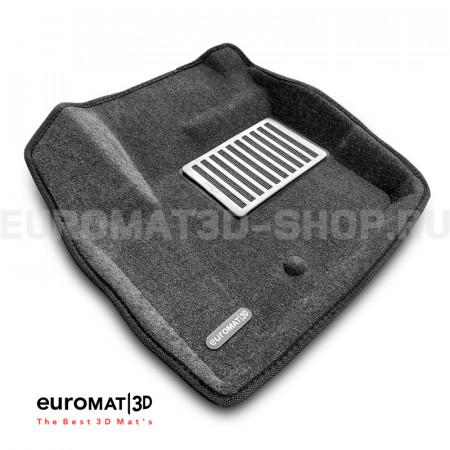 Текстильные 3D коврики Euromat3D Lux в салон для Land Rover Freelander II (2006-2014) № EM3D-003101G Серые Текстильные 3D коврики Euromat3D Lux в салон для Land Rover Freelander II (2006-2014) № EM3D-003101G Серые