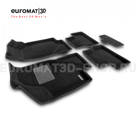 Текстильные 3D коврики Euromat3D Business в салон для Datsun Mi-Do (2015-2020) № EMC3D-005310 Текстильные 3D коврики Euromat3D Business в салон для Datsun Mi-Do (2015-2020) № EMC3D-005310