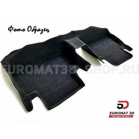 Текстильные 5D коврики с высоким бортом Euromat3D в салон для Toyota Corolla (2007-2012) № EM5D-005107