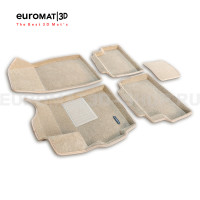 Текстильные 3D коврики Euromat3D Business в салон для Omoda C5 (2022-) № EMC3D-001460T Бежевые Текстильные 3D коврики Euromat3D Business в салон для Omoda C5 (2022-) № EMC3D-001460T Бежевые