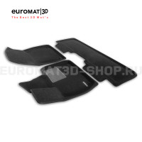 Текстильные 3D коврики Euromat3D Premium в салон для Lixiang L7 (2023-2024) № EMPR3D-005741