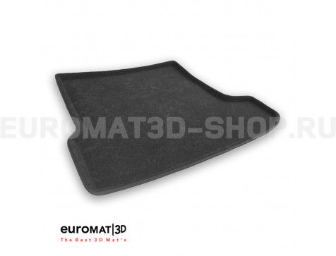 Текстильный 3D Коврик Euromat в багажник Москвич 6 (2023-) № EMT3D-000012